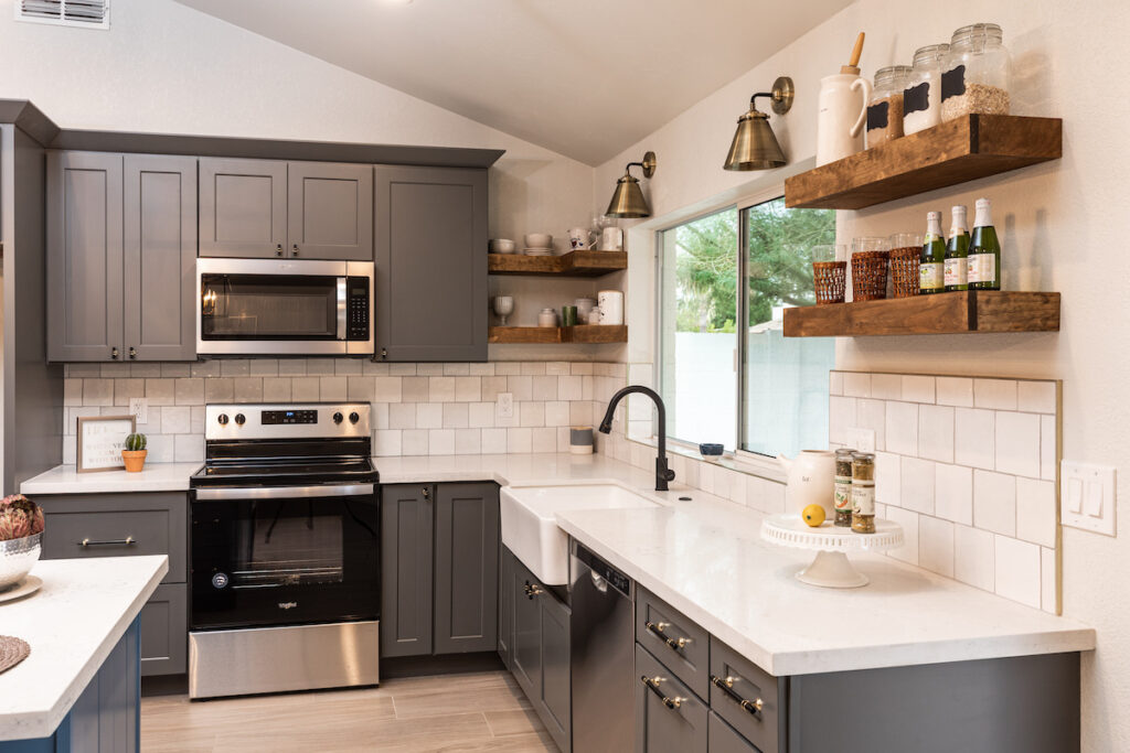 Kitchen Sink And Dishwasher Crafted Quarters Interior Design