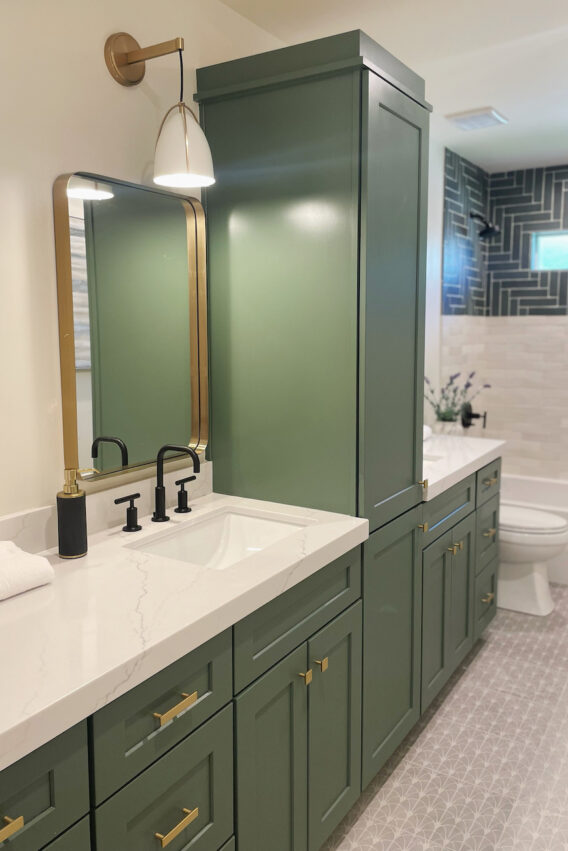 green-cabinetry-bathroom-designer-phoenix-az